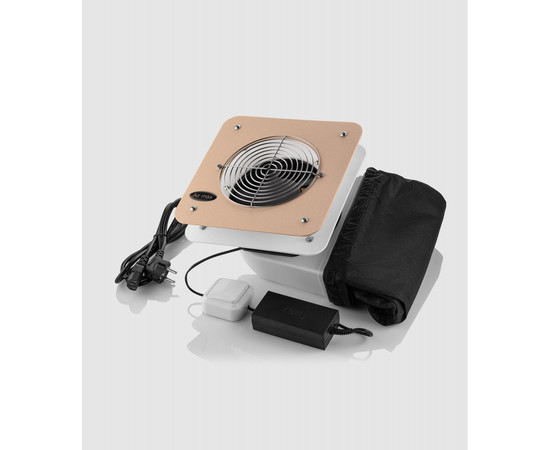 Изображение 2 Вытяжка для маникюра встраиваемая Air Max V7 Pro с бежевой матовой панелью, 65 Вт