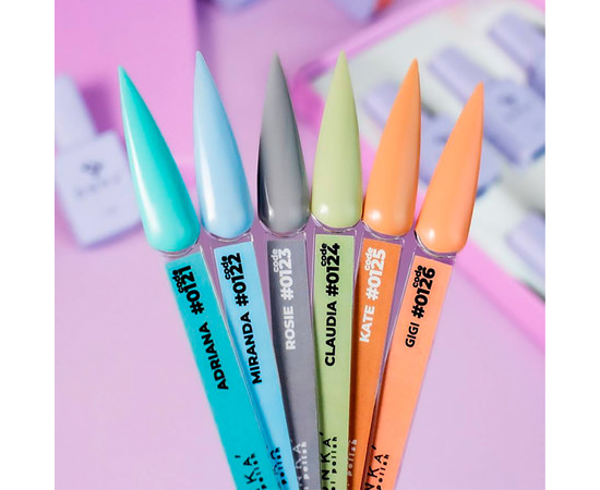 Зображення 2 Гель-лак для нігтів DNKa Color №0125 Kate, 12 мл, Об'єм (мл, г): 12, Колір: 0125