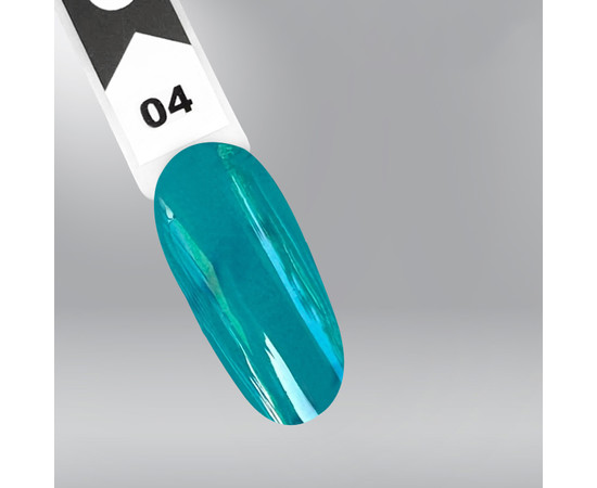 Зображення 2 Вітражний гель-лак Oxxi Professional Crystal Glass №04, 10 мл, Об'єм (мл, г): 10, Колір: 04