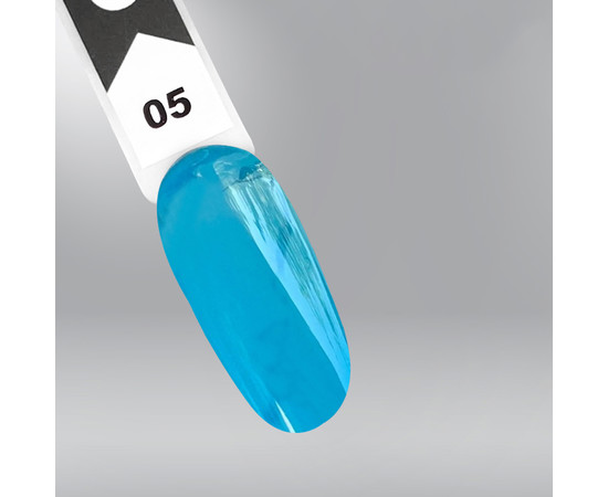 Зображення 2 Вітражний гель-лак Oxxi Professional Crystal Glass №05, 10 мл, Об'єм (мл, г): 10, Колір: 05