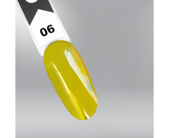 Зображення 2 Вітражний гель-лак Oxxi Professional Crystal Glass №06, 10 мл, Об'єм (мл, г): 10, Колір: 06