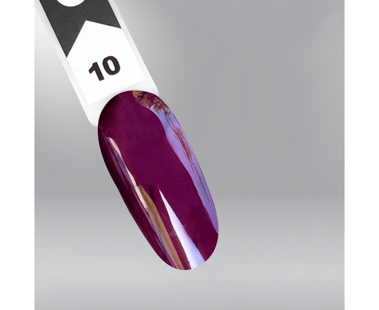 Зображення 2 Вітражний гель-лак Oxxi Professional Crystal Glass №10, 10 мл, Об'єм (мл, г): 10, Колір: 10