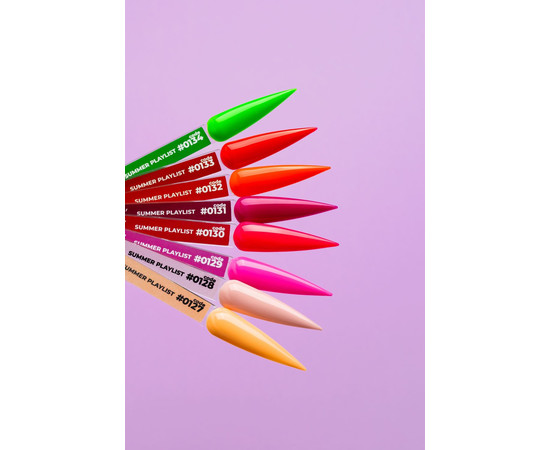 Зображення 2 Гель-лак для нігтів DNKa Color Summer Playlist №0130, 12 мл, Об'єм (мл, г): 12, Колір: 0130