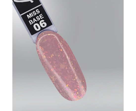 Изображение 2 Камуфлирующая база LUXTON Miss Base №006 лилово-розовый нюд з поталлю, 15 мл, Объем (мл, г): 15, Цвет: 006