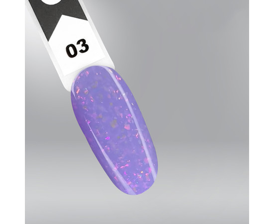 Изображение 2 Камуфлирующая база с поталью Oxxi Professional Viva Base №03, 10 мл, Объем (мл, г): 10, Цвет: 03