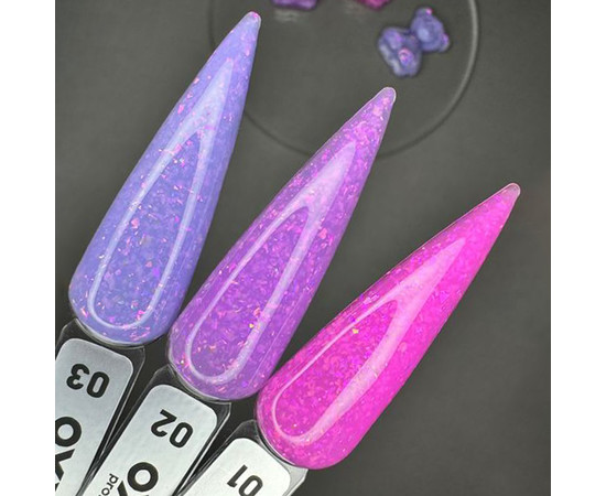 Изображение 3 Камуфлирующая база с поталью Oxxi Professional Viva Base №02, 10 мл, Объем (мл, г): 10, Цвет: 02