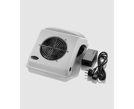 Изображение 2 Вытяжка для маникюра настольная Air Max N4 Pro с белой накладкой, 65 Вт