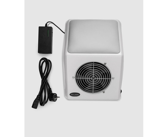 Изображение 5 Вытяжка для маникюра настольная Air Max N4 Pro с белой накладкой, 65 Вт