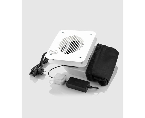 Зображення 2 Витяжка для манікюру вбудована Air Max V7 Pro з білою панеллю з нержавіючої сталі, 65 Вт