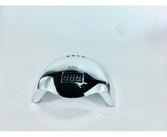 Изображение 5 Лампа для ногтей и шеллака SUN 5 хамелеон UV+LED 48 Вт Серебро