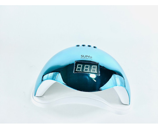 Зображення 5 Лампа для нігтів та шелаку SUN 5 хамелеон UV+LED 48 Вт Синя