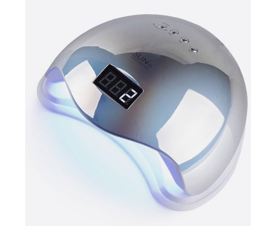 Изображение 2 Лампа для ногтей и шеллака SUN 5 хамелеон UV+LED 48 Вт Серебро