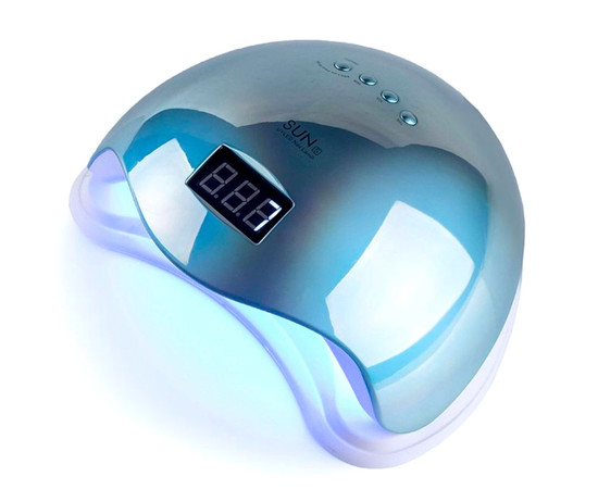 Зображення 2 Лампа для нігтів та шелаку SUN 5 хамелеон UV+LED 48 Вт Синя