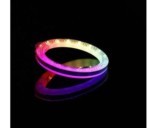 Зображення 5 Кільцева селфі лампа RGB RD-36 див. (кольорова) на 25 Вт. зі штативом та тримачем, на USB