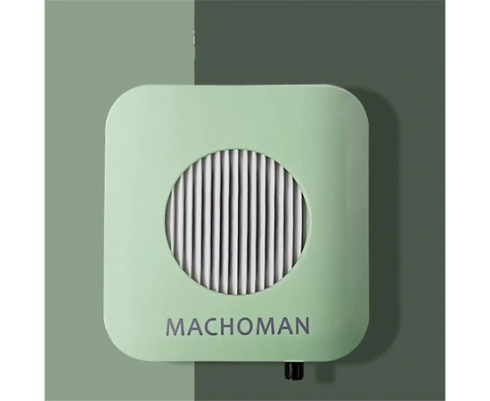 Зображення 2 Настільна витяжка 858-15 для манікюру, з НЕРА-фільтром та регулятором потужності, 80 Вт. Салатовий, Колір: зелений