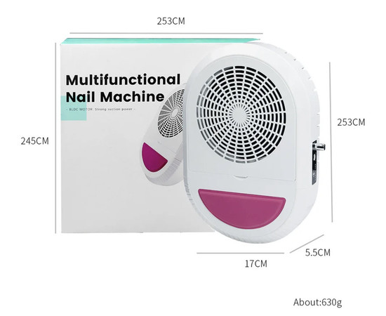 Зображення 4 Витяжка XZMUV 104 80 Вт, РОЖЕВИЙ