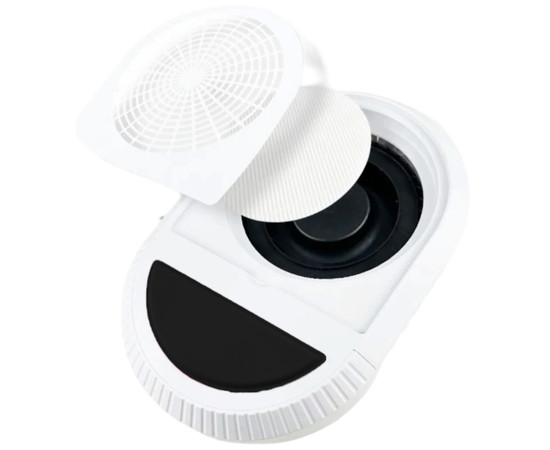 Изображение 2 Профессиональная настольная вытяжка XZMUV 104, 80 Вт. с регулятором мощности Чёрный