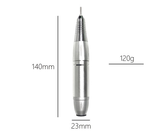 Изображение 2 Ручка-фрезер РВ - 101 металлическая - 30 000 об.мин. на 30 Вт. Серебро
