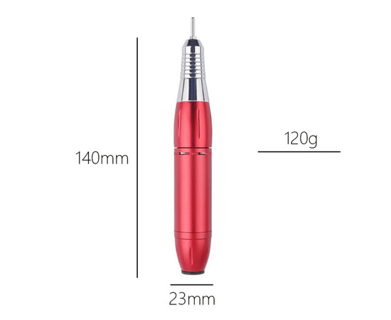 Зображення 2 Ручка-фрезер РВ – 101 металева – 30 000 об.хв. на 30 Вт. Червоний