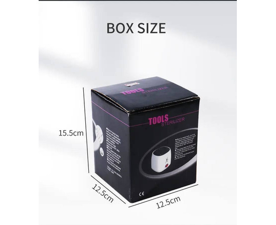 Зображення 6 Стерилізатор кульковий для інструменту sm-910c біло-чорний