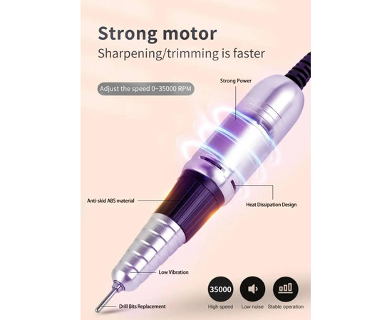 Зображення 3 Фрезер SML M5 35 000/65 Вт БІЛИЙ