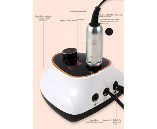 Зображення 2 Фрезер SML M5 35 000/65 Вт БІЛИЙ