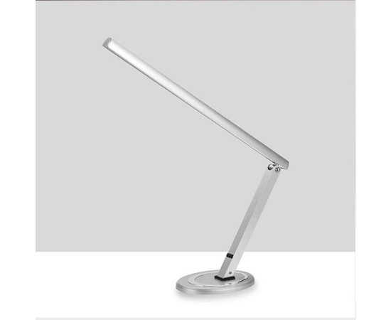 Зображення 3 Світлодіодна настільна LED лампа FS-026 для освітлення (на підставці), 10 Вт.Срібло