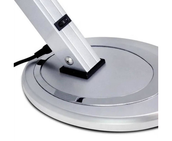 Зображення 7 Світлодіодна настільна LED лампа FS-026 для освітлення (на підставці), 10 Вт.Срібло