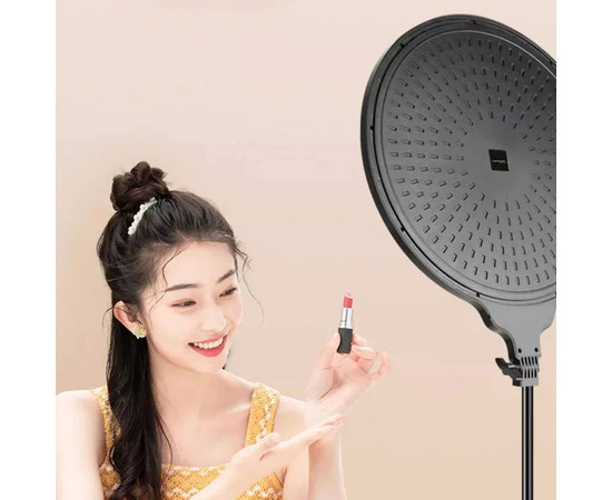 Зображення 4 Світлодіодна LED-панель ZL-QP260 – 26см. (Кільцева лампа) для студійного освітлення, на штативі 210см., 20 Вт.