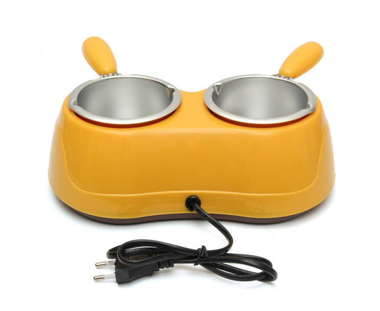 Зображення 2 Воскоплав подвійний банковий WAX WARMER 2 в 1, 40 Вт. Жовтый