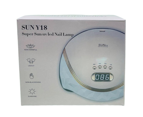 Изображение 3 Лампа нового поколения SUN Y18 для сушки ногтей, 248 Вт. Зеленый