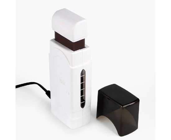 Зображення 2 Касетний воскоплав F0 на 100 мл. з одностороннім нагріванням для депіляції, 20 Вт. Білий, Об'єм (мл, г): 100, Колір: білий