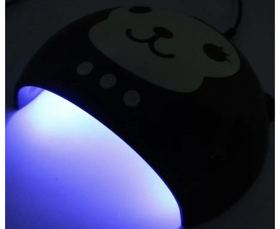 Зображення 6 UV/LED лампа для сушіння гель лаку "Мавпочка" для манікюру та педикюру, 36 Вт. Коричневий