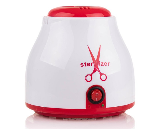 Изображение 2 Стерилизатор кварцевый Tools Steril 910В для маникюрных инструментов (шарики в комплекте), 100 Вт. Красный