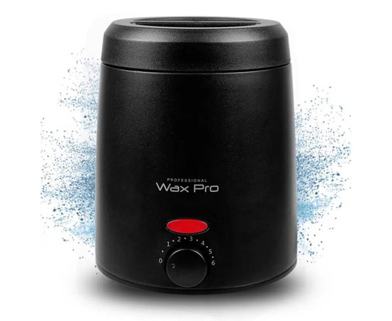Зображення 2 Баночний воскоплав Wax Pro-200 з керамічною чашею для депіляції на 200 мл. та 35 Вт. Чорний, Об'єм (мл, г): 200, Колір: чорний