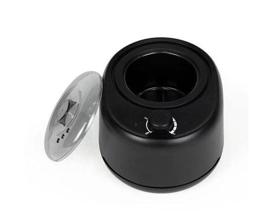 Зображення 2 Баночний воскоплав YSM-5005A з керамічною чашею для депіляції на 200 мл. та 100 Вт. Чорний, Об'єм (мл, г): 200, Колір: чорний