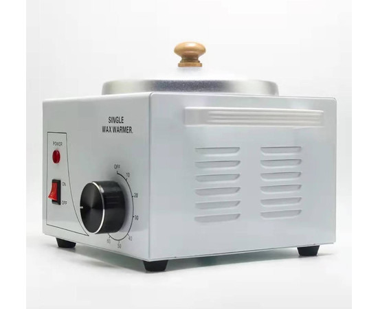 Изображение 8 Одинарный баночный воскоплав SM-186 для депиляции на 400 мл. и 100 Вт. Белый