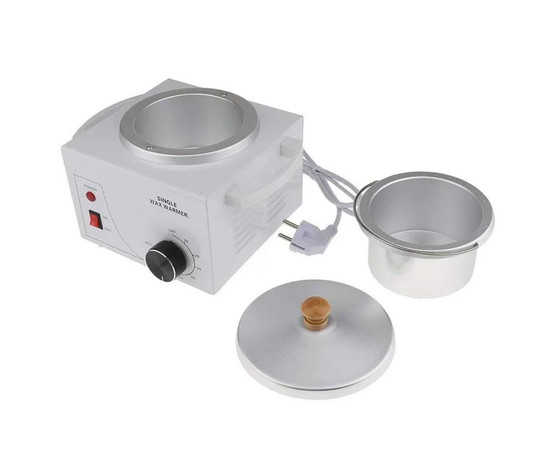 Изображение 10 Одинарный баночный воскоплав SM-186 для депиляции на 400 мл. и 100 Вт. Белый