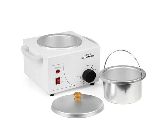 Изображение 2 Одинарный баночный воскоплав SM-186 для депиляции на 400 мл. и 100 Вт. Белый