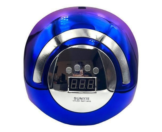 Изображение 2 UV/LED лампа SUN Y15 Chrom (Синий с розовым) для сушки ногтей, 168 Вт.