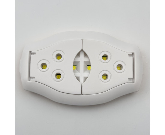 Изображение 2 Мини UV/LED лампа Sun 17 Plus для сушки ногтей на USB (складная), 48 Вт. Белый
