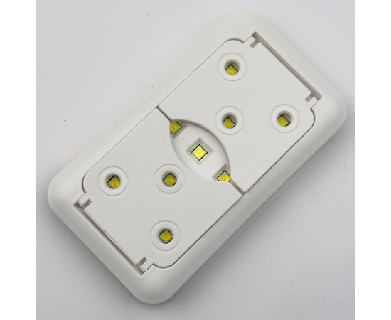 Изображение 3 Мини UV/LED лампа Sun 13 Plus для сушки ногтей (гель лака,гелевых типс, верхних форм) на USB, складная, 60 Вт. Белый