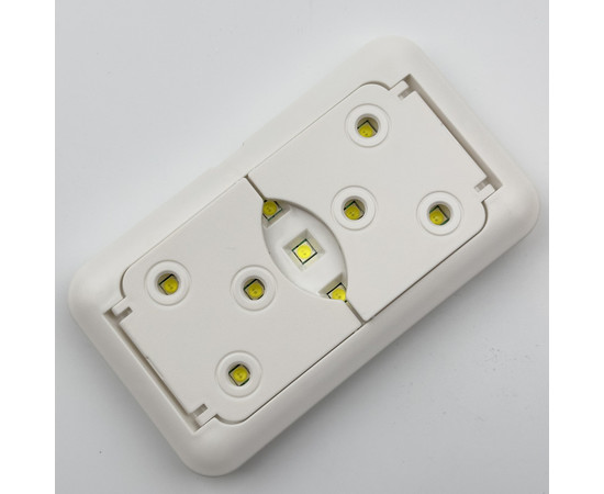 Изображение 3 Мини UV/LED лампа Sun 14 Plus для сушки ногтей (гель лака,гелевых типс, верхних форм) на USB, складная, 60 Вт. Розовый