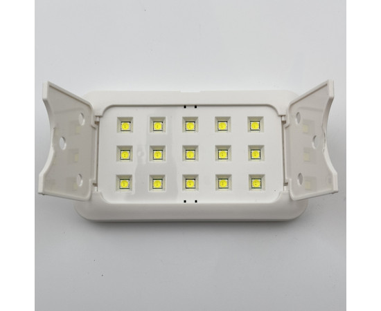 Изображение 2 Мини UV/LED лампа Sun 14 Plus для сушки ногтей (гель лака,гелевых типс, верхних форм) на USB, складная, 60 Вт. Розовый