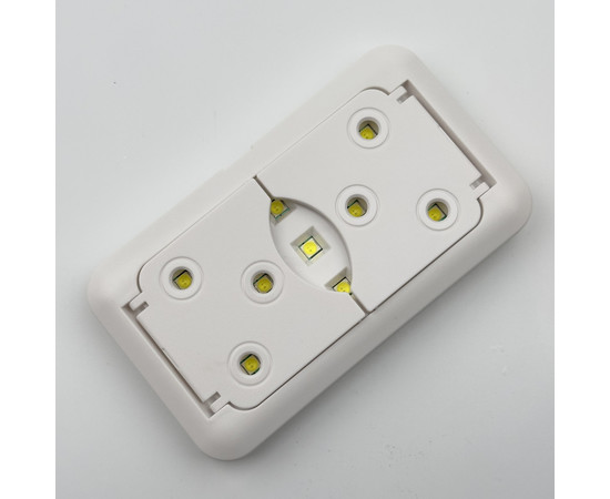 Изображение 3 Мини UV/LED лампа Sun 15 Plus для сушки ногтей (гель лака,гелевых типс, верхних форм) на USB, складная, 60 Вт. Розовый