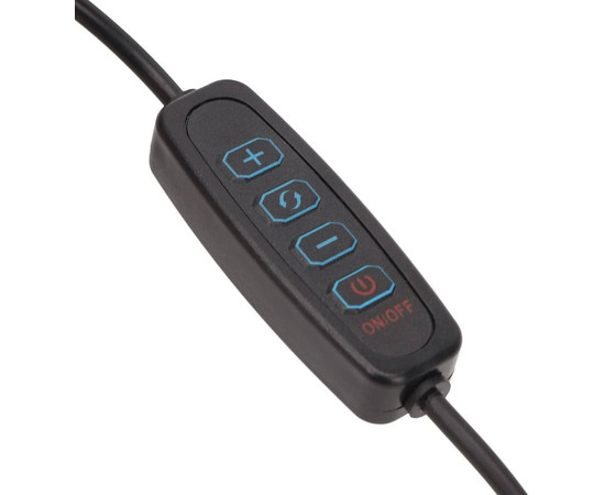 Зображення 6 Лампа FX-212 2в1: лампа для сушіння гелевих типс (5 Вт.) + лампа для освітлення (12 Вт.), на гнучкій ніжці, з ЮСБ