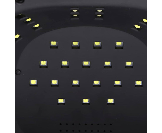 Зображення 7 UV/LED лампа T15 Chrom для манікюру та педикюру з дисплеєм та таймером, 160 Вт. Золото з рожевим