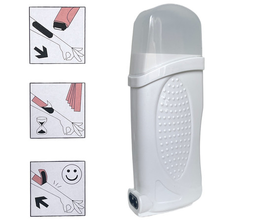 Изображение 6 Воскоплав кассетный на 40 Вт. Depilatory Heater (без базы, на 100 мл.) для депиляции Белый