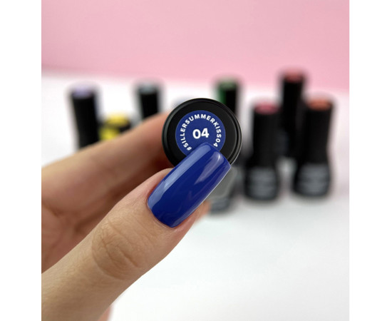 Изображение 2 Гель-лак для ногтей Siller Gel Polish Summer Kiss №04, 8 мл, Объем (мл, г): 8, Цвет: 04