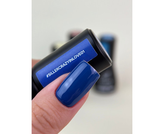 Зображення 2 Гель-лак для нігтів Siller Gel Polish Crazy in Love №01, 8 мл, Об'єм (мл, г): 8, Колір: 01